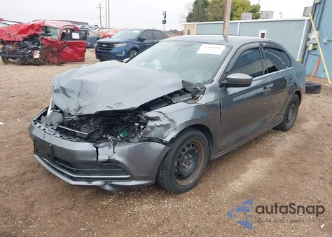 2017 Volkswagen Jetta 1.4T S из США, поврежденный, VIN 3VW2B7AJ2HM248243